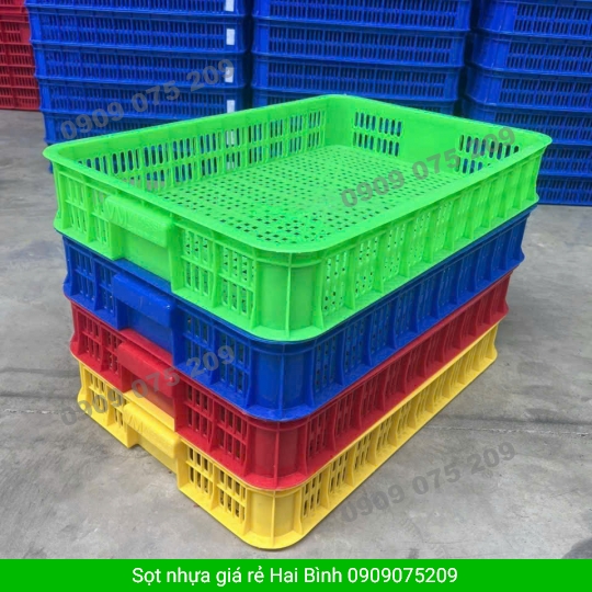 KHAY NHỰA CẤP ĐÔNG 1 TẤC  610 X 420 X 100MM