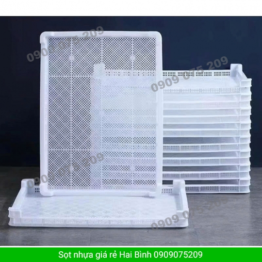 KHAY SẤY NHIỆT HDPE  CAO CẤP  80x60x8CM