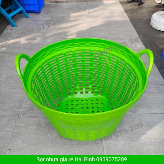 Sọt nhựa đựng trái cây nhựa nguyên sinh