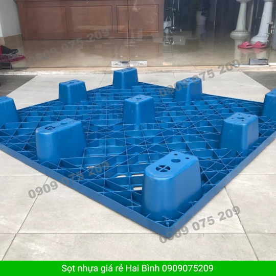 PALLET NHỰA QUY CÁCH 1200 x1000x145mm